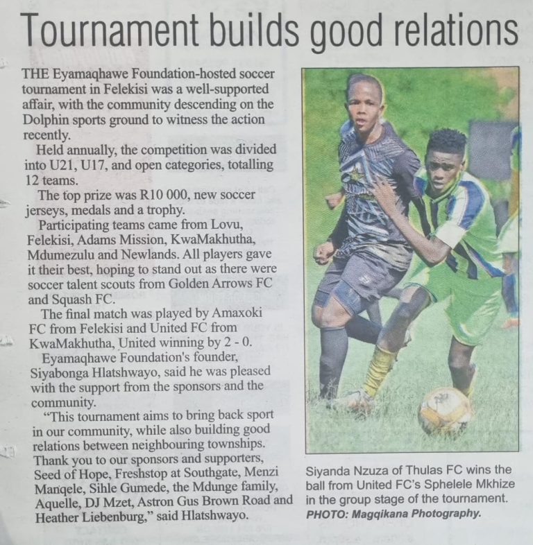 Tournament Builds Good Relations